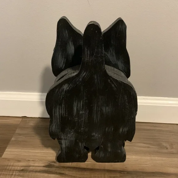 🎉HP🎉Handmade wooden dog statue - Picture 4 of 4